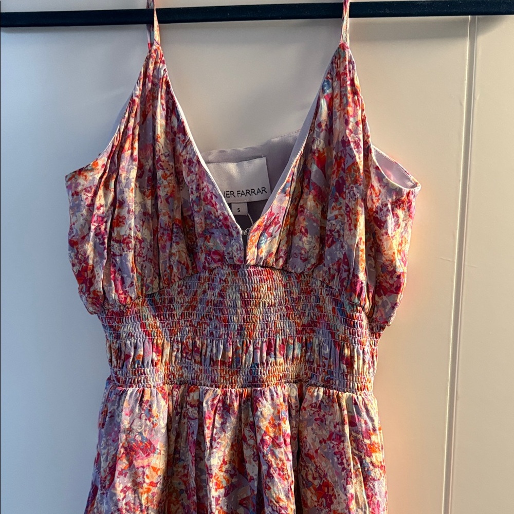 Floral Print Dress- s